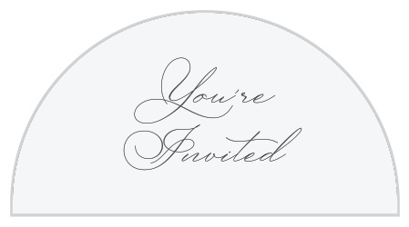 Our Love Story Wedding Arch Accent Cards gather a headcount of every friend and family member who plans to attend your special day.
