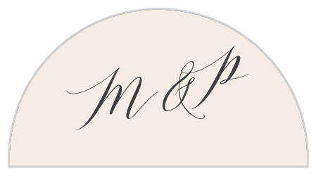 Our Handwritten Love Wedding Arch Accent Cards gather a headcount of every friend and family member who plans to attend your special day.