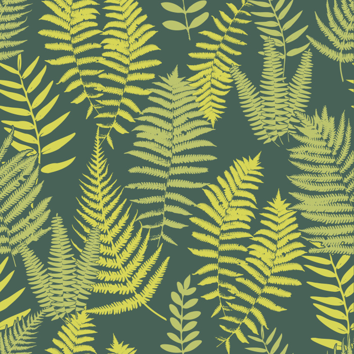 Our Fern Haven Peel And Stick Removable Wallpaper brings the beauty of greenery into your home.