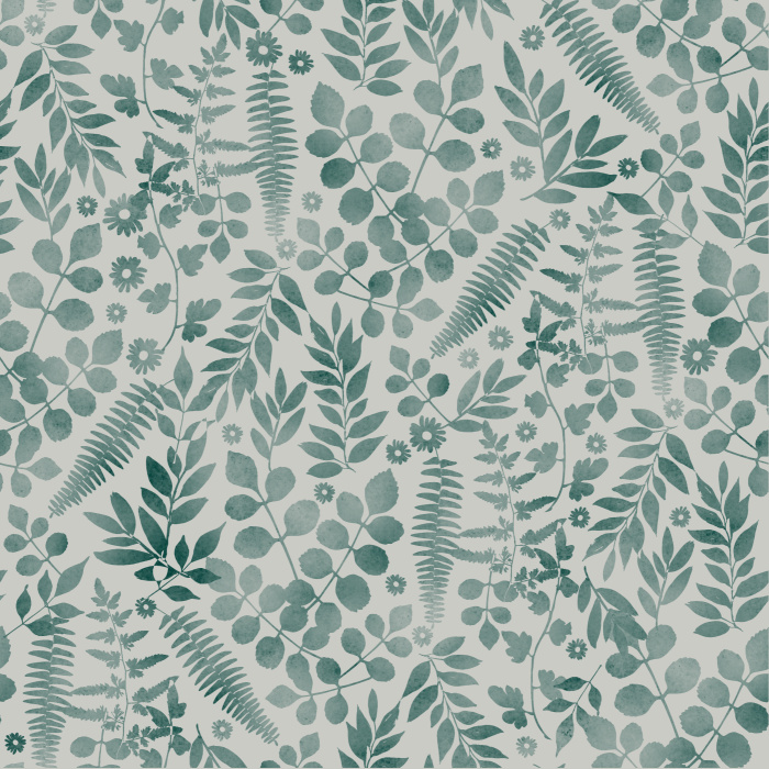 Bring the feel of nature to any wall in your home with our Verdant Forest Peel And Stick Wallpaper