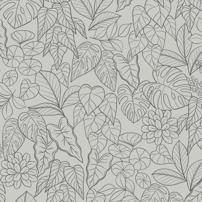 Our Plant Shop Peel And Stick Removable Wallpaper brings an intricate abstract botanical design to any wall in your home.