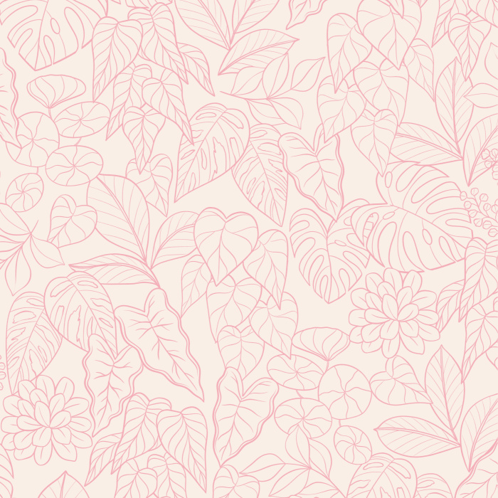 Our Plant Shop Peel And Stick Removable Wallpaper brings an intricate abstract botanical design to any wall in your home.