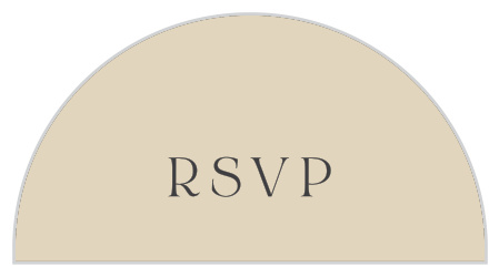 Create the perfect addition to your invitation suite with our Sweet Initials Wedding Arch Accent Cards. 