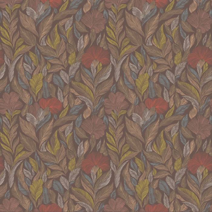 Our Etched Foliage Peel And Stick Removable Wallpaper adds some delicate, leafy linework to any wall in your home.