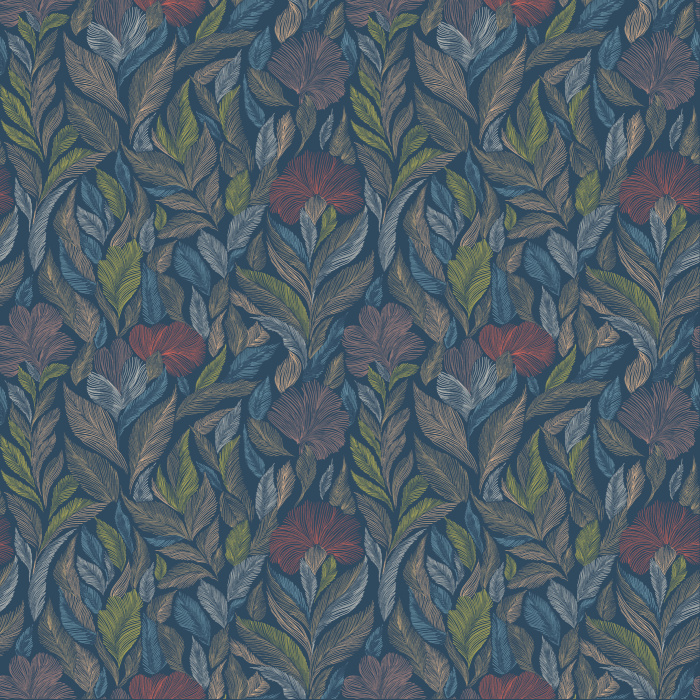 Our Etched Foliage Peel And Stick Removable Wallpaper adds some delicate, leafy linework to any wall in your home.