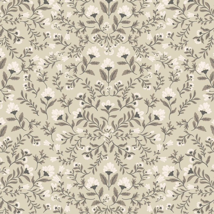 Bring a vintage vibe to any wall in your home with our Charming Garden Peel And Stick Removable Wallpaper.