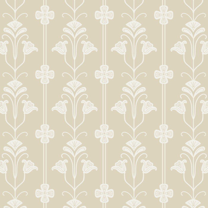 Create a classically beautiful interior with our Bloomscape Nouveau Peel and Stick Removable Wallpaper.