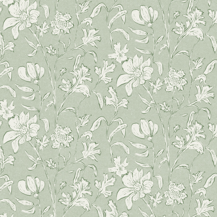 Create an enchanting space with our Indiana Flowers Peel and Stick Removable Wallpaper.