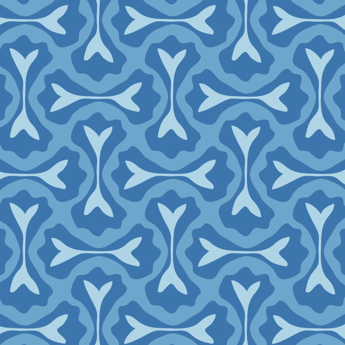 Create a unique space with our Retro Ripple Peel and Stick Removable Wallpaper. 