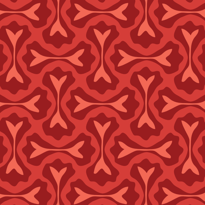 Create a unique space with our Retro Ripple Peel and Stick Removable Wallpaper. 