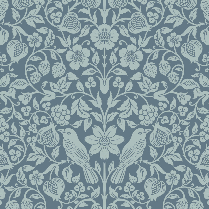 Create a gorgeously classic home with our Enchanting Garden Peel and Stick Removable Wallpaper. 