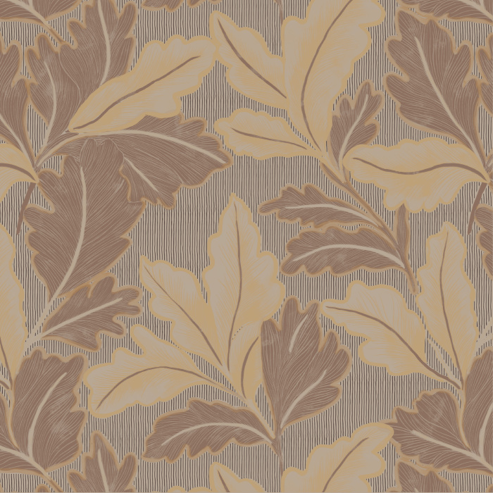 Our Leaves of Autumn Peel And Stick Removable Wallpaper brings a vintage foliage vibe to any room in your home.