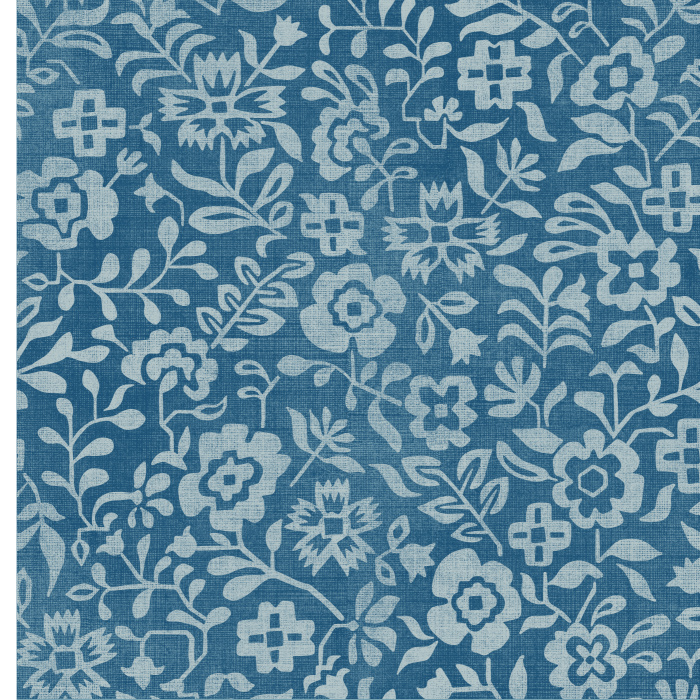 Add an eye-catching accent to any wall in your home with our Kilim Floral Peel And Stick Removable Wallpaper.