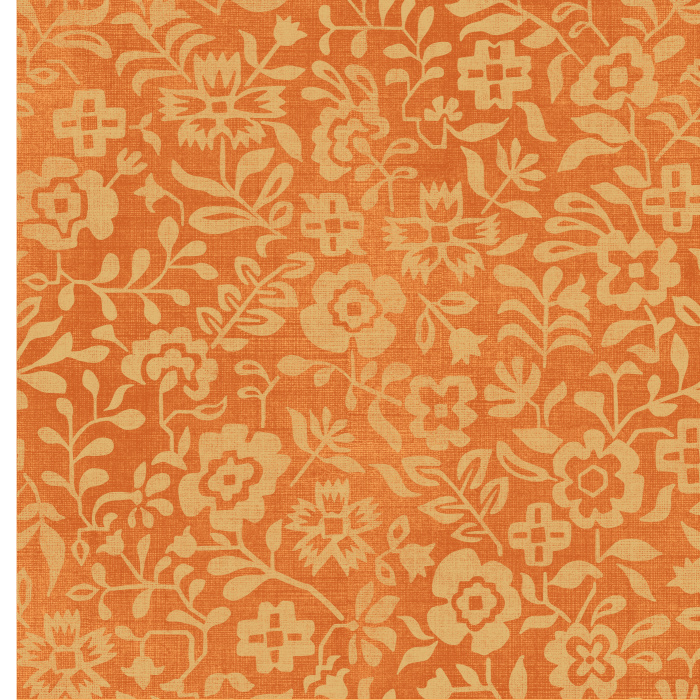 Add an eye-catching accent to any wall in your home with our Kilim Floral Peel And Stick Removable Wallpaper.
