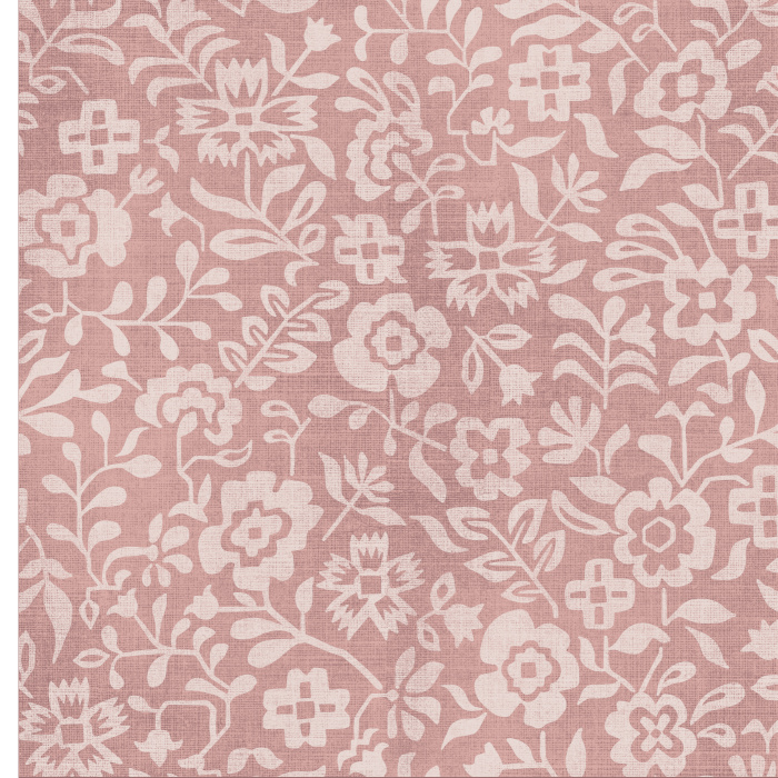 Add an eye-catching accent to any wall in your home with our Kilim Floral Peel And Stick Removable Wallpaper.
