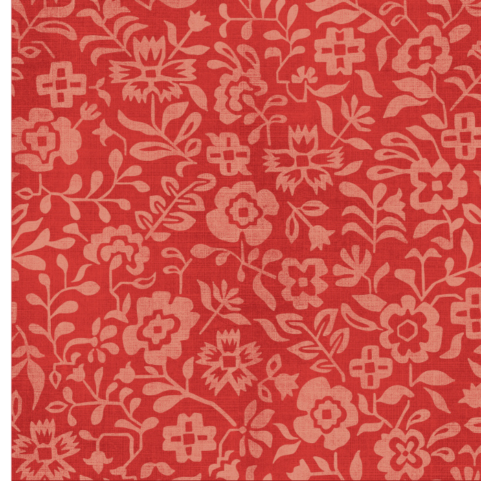 Add an eye-catching accent to any wall in your home with our Kilim Floral Peel And Stick Removable Wallpaper.