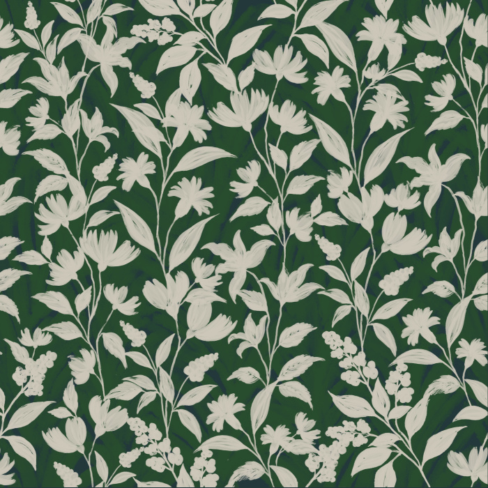Our Painted Textured Wildflowers Peel And Stick Removable Wallpaper brings a moody botanical accent to any wall in your home.