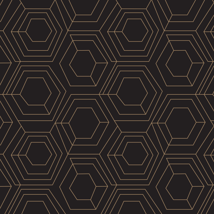 Our Hexagon Web Peel And Stick Removable Wallpaper brings an abstract accent anywhere in your home.