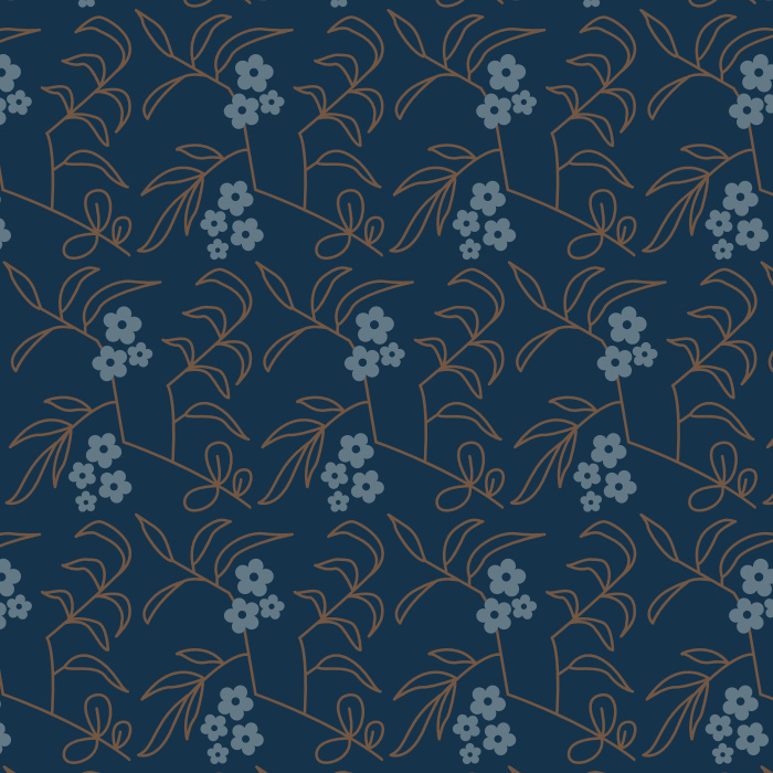 Our Little Flowers Peel And Stick Removable Wallpaper brings a geometric garden to any wall in your home.