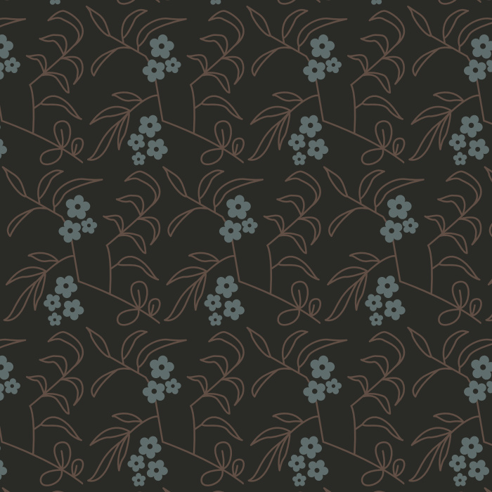 Our Little Flowers Peel And Stick Removable Wallpaper brings a geometric garden to any wall in your home.