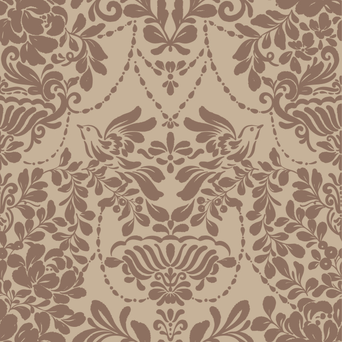 Add a vintage accent to any wall in your home with our Hummingbird Haven Peel And Stick Removable Wallpaper.