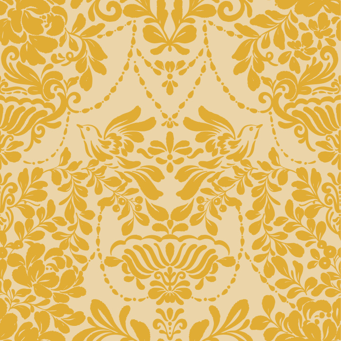 Add a vintage accent to any wall in your home with our Hummingbird Haven Peel And Stick Removable Wallpaper.