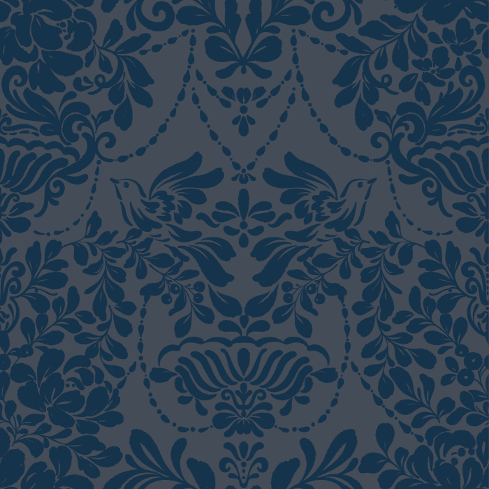 Add a vintage accent to any wall in your home with our Hummingbird Haven Peel And Stick Removable Wallpaper.