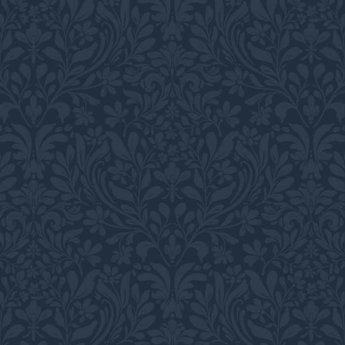 Our Wisteria Falls Peel And Stick Removable Wallpaper adds a classic moody vibe to any wall in your home.