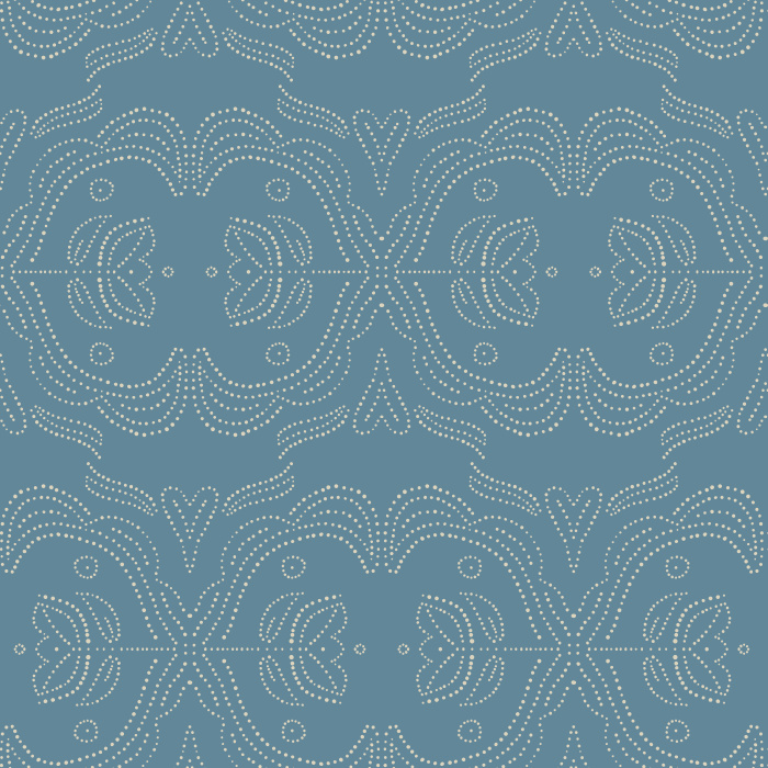 Create the perfect space to find yourself with our Floral Batik Peel and Stick Removable Wallpaper.