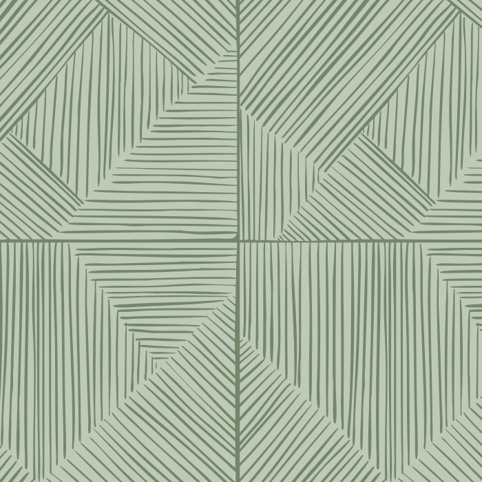 Match your home's vibe to your own with our Quilted Weave Peel and Stick Removable Wallpaper.