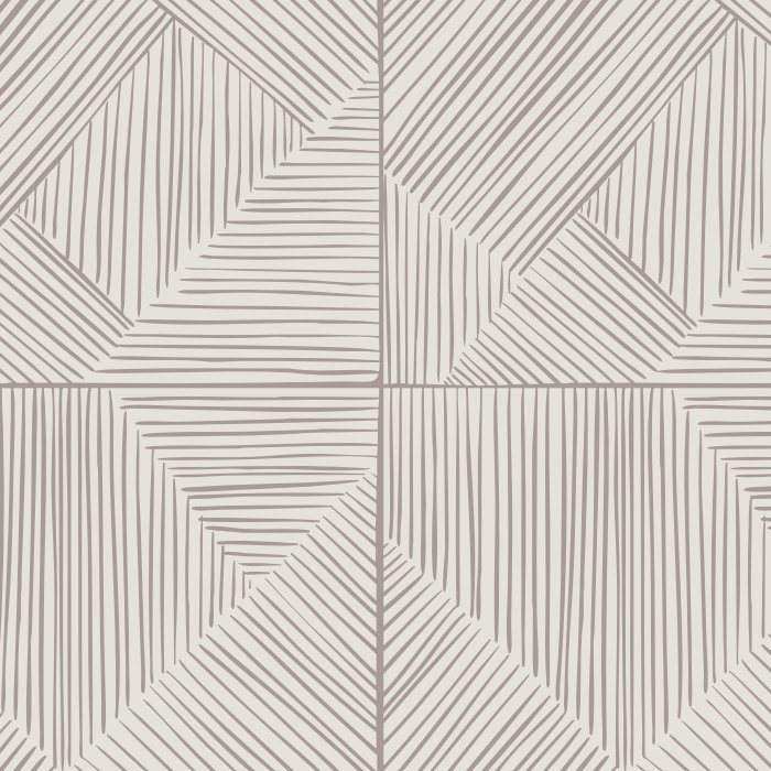Match your home's vibe to your own with our Quilted Weave Peel and Stick Removable Wallpaper.