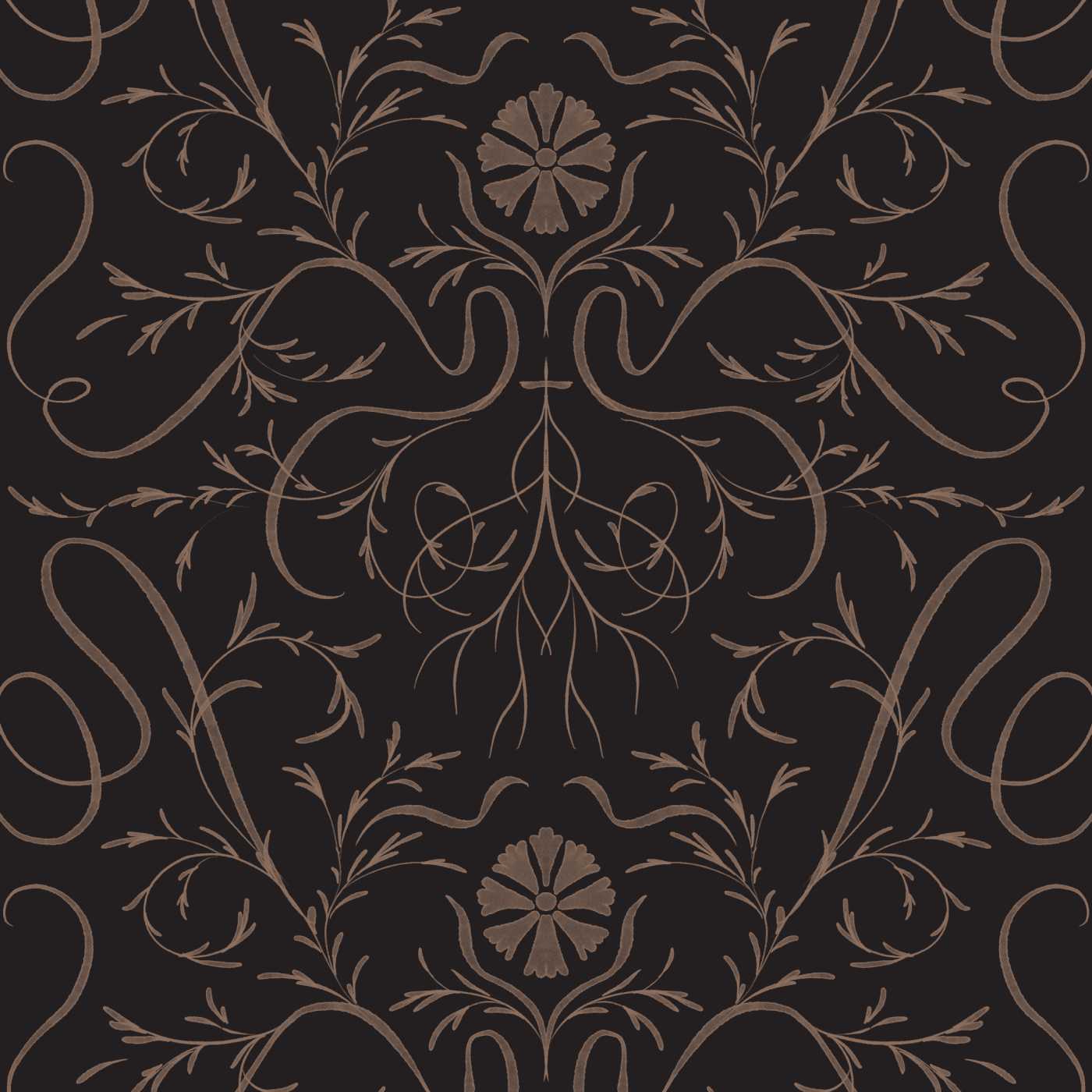 Victorian Fleur Wallpaper