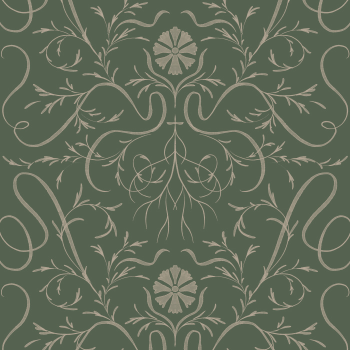 Create a beautifully timeless look with our Victorian Fleur Peel and Stick Removable Wallpaper.