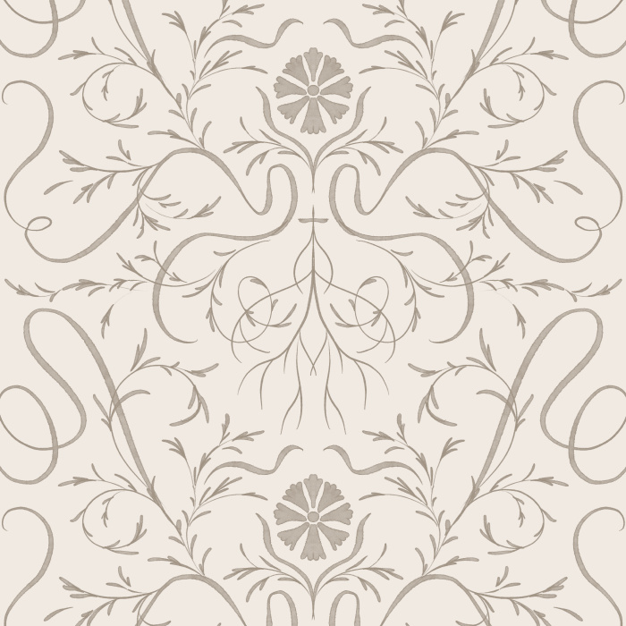 Create a beautifully timeless look with our Victorian Fleur Peel and Stick Removable Wallpaper.