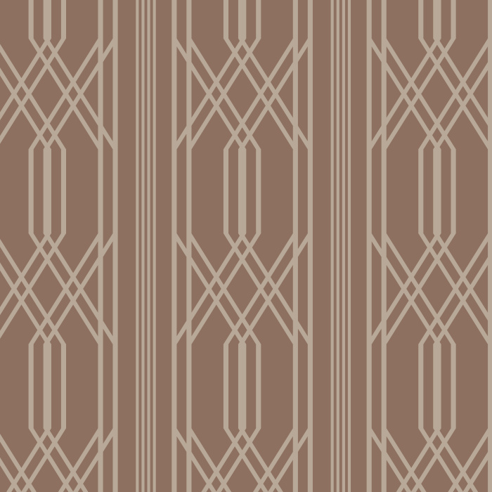 Create a stunning interior with our Deco Noir Peel and Stick Removable Wallpaper. 