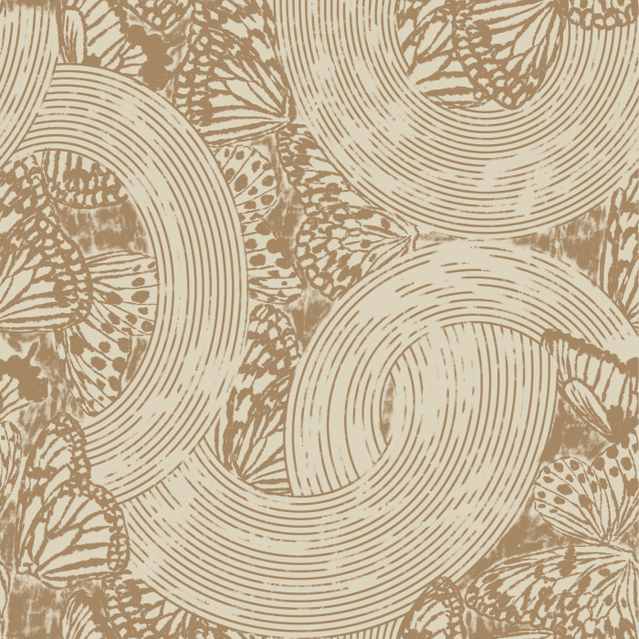 Bring a fluttering eye-catching statement to any wall in your home with our Butterfly Wings Peel And Stick Removable Wallpaper.