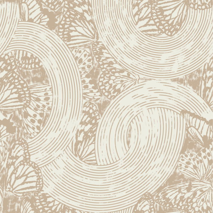 Bring a fluttering eye-catching statement to any wall in your home with our Butterfly Wings Peel And Stick Removable Wallpaper.