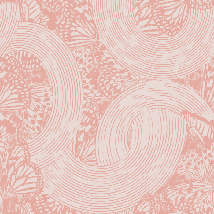 Bring a fluttering eye-catching statement to any wall in your home with our Butterfly Wings Peel And Stick Removable Wallpaper.