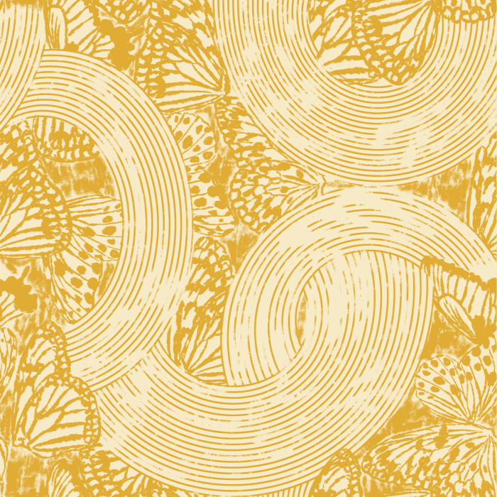 Bring a fluttering eye-catching statement to any wall in your home with our Butterfly Wings Peel And Stick Removable Wallpaper.