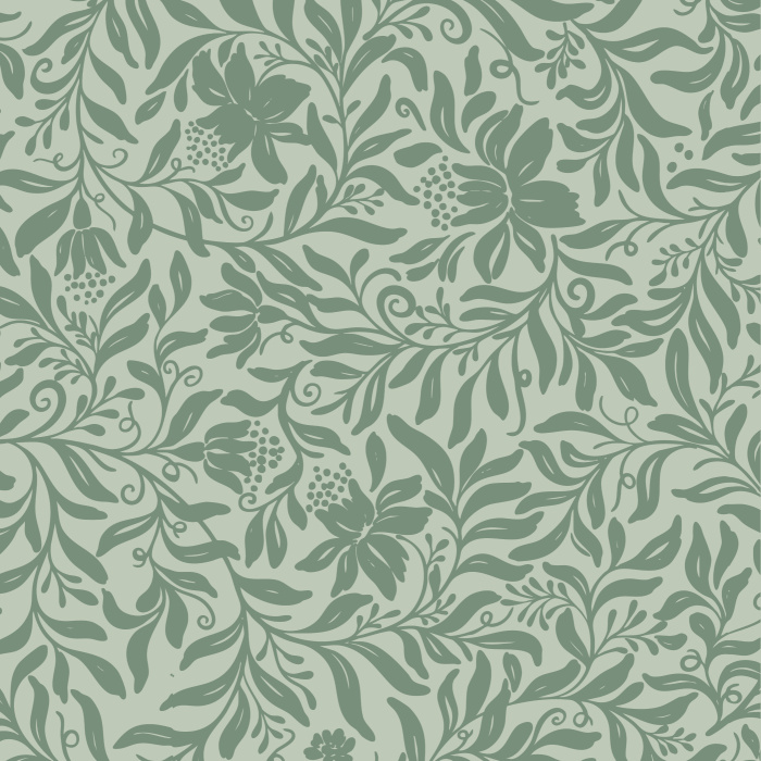 Bring a moody foliage vibe to any wall in your home with our Dahlia Dreams Peel And Stick Removable Wallpaper.