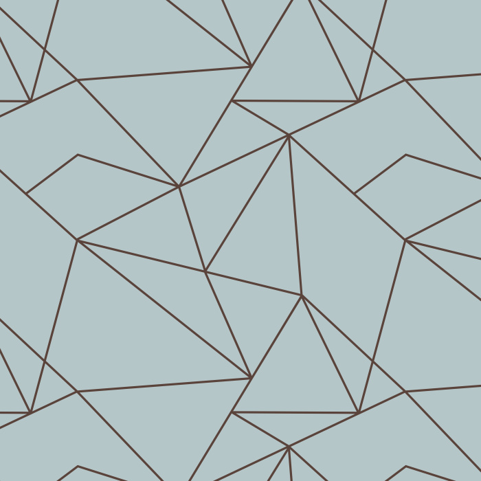 Add a little spice to your interior with our Angular Outline Peel and Stick Removable Wallpaper. 
