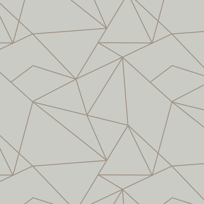 Add a little spice to your interior with our Angular Outline Peel and Stick Removable Wallpaper. 