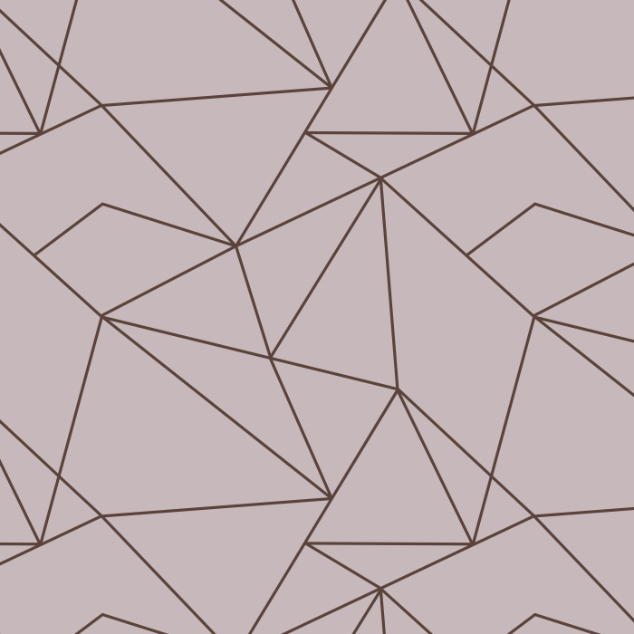 Add a little spice to your interior with our Angular Outline Peel and Stick Removable Wallpaper.