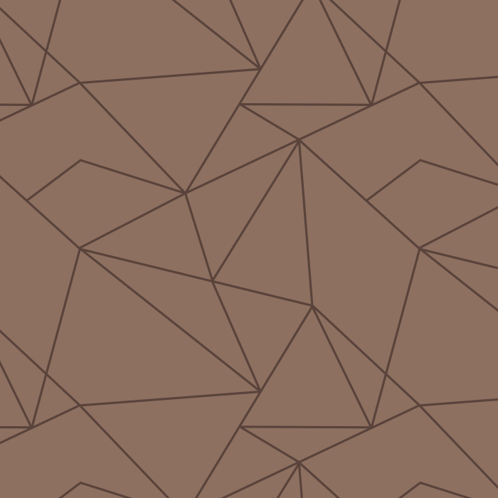 Add a little spice to your interior with our Angular Outline Peel and Stick Removable Wallpaper.