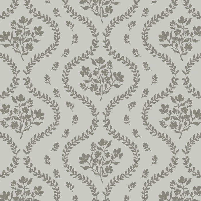 Transform any wall in your home with the vintage look of our Midnight Botanicals Peel And Stick Removable Wallpaper.
