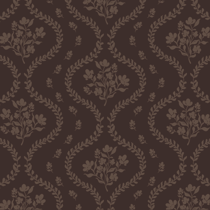 Transform any wall in your home with the vintage look of our Midnight Botanicals Peel And Stick Removable Wallpaper.