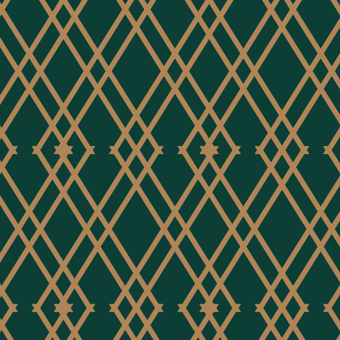 Transform any wall in your home to the roaring twenties with our Art Deco Trellis Peel And Stick Removable Wallpaper.