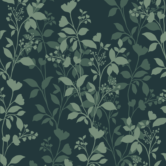 Bring a monochromatic botanical vibe to any wall in your home with our Shadowing Branches Peel And Stick Removable Wallpaper.