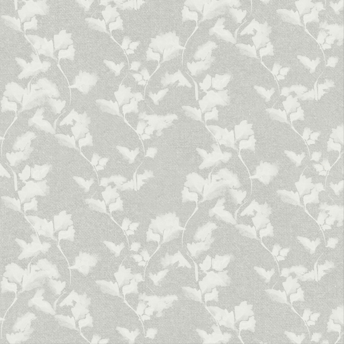Add a monochromatic botanical design to any wall in your home with our Shadow Bloom Peel And Stick Removable Wallpaper.