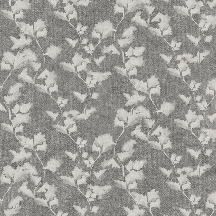 Add a monochromatic botanical design to any wall in your home with our Shadow Bloom Peel And Stick Removable Wallpaper.